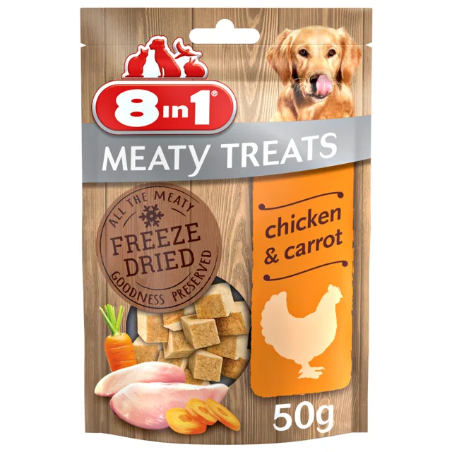 8in1 Meaty Treats - kuřecí prsa (50 g)