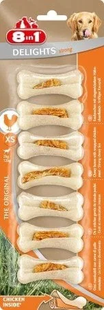 8IN1 Pamlsek Deligh tstrong Bones XS 7ks