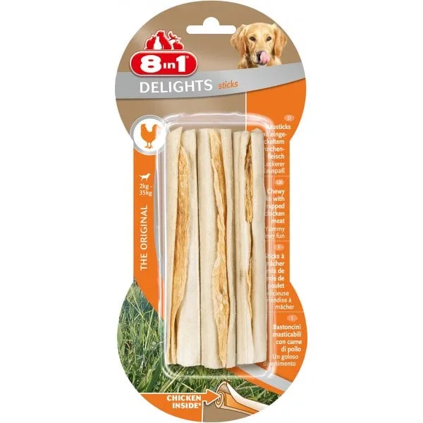 8IN1 Pamlsek Delight Sticks 3ks