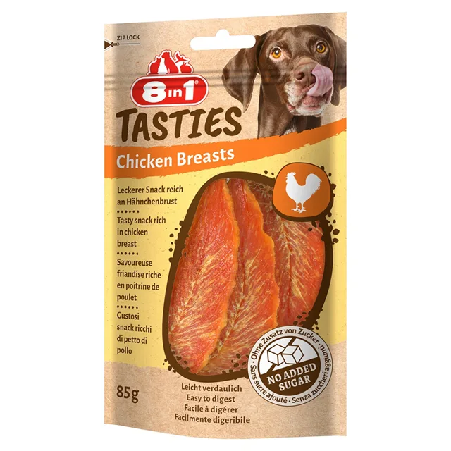 8in1 Tasties Chicken Breast - 3 x 85 g