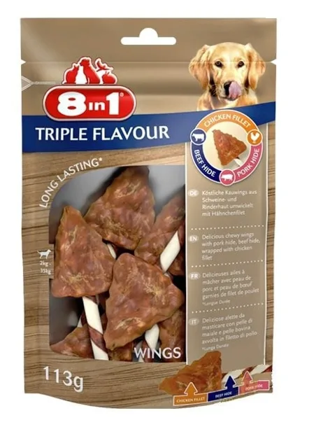 8IN1 Triple Flavour Wings 6 ks.