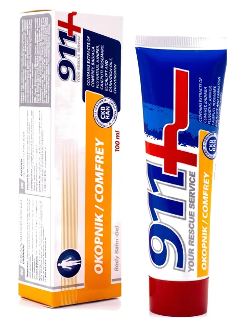 911 OKOPNIK hřejivý zklidňující krém 100 ml