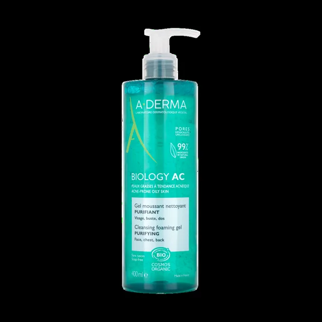 A-DERMA BIOLOGY AC Čisticí pěnivý gel 400 ml
