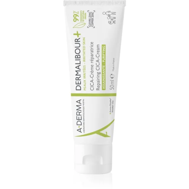 A-Derma Dermalibour+ regenerační krém pro podrážděnou pokožku 50 ml