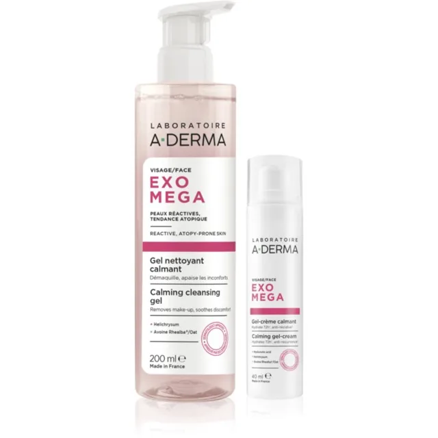 A-Derma Exomega Calming Set sada pro suchou až atopickou pleť