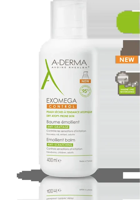 A-Derma Exomega Control emolienční balzám 400 ml
