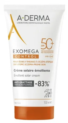 A-DERMA Exomega CONTROL Emolienční krém SPF50+ 150ml