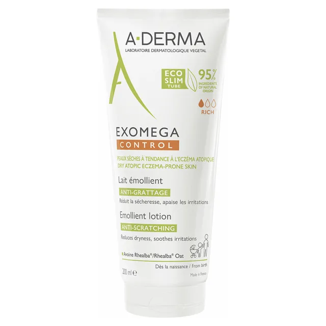 A-DERMA Exomega Control Emolienční mléko 200 ml