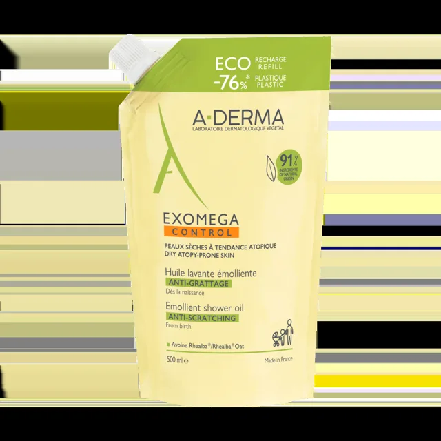 A-Derma Exomega Control Sprchový olej ECO náplň 500 ml