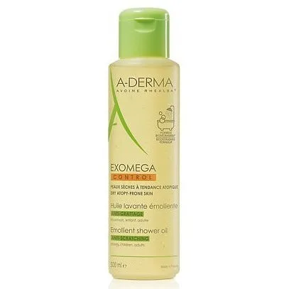 A-derma Exomega Control zvláčňující sprchový olej 500ml