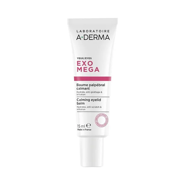 A-DERMA Exomega zklidňující balzám na oční okolí 15 ml
