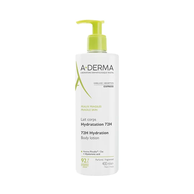 A-DERMA Hydratační tělové mléko 400 ml