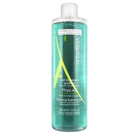 A-derma Phys-ac čisticí Pěnivý Gel 400ml