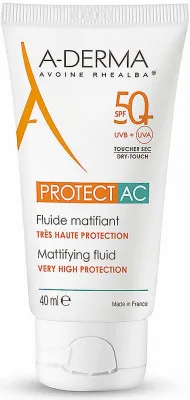 A-Derma Protect AC zmatňující fluid SPF50+ 40 ml