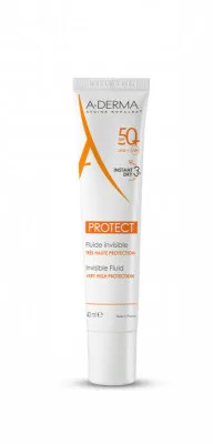 A-DERMA Protect Transparetní fluid SPF50+ 40ml