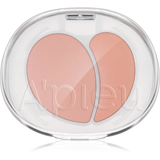 A’pieu Mood Blending Jelly Cheek Balm duo tvářenka pro dokonalý vzhled odstín 03 Rosy Nude Balm 6 g