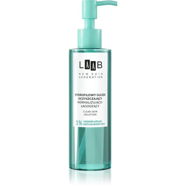 AA Cosmetics LAAB Clear Skin Solution zklidňující čisticí olej pro mastnou a smíšenou pleť 200 ml