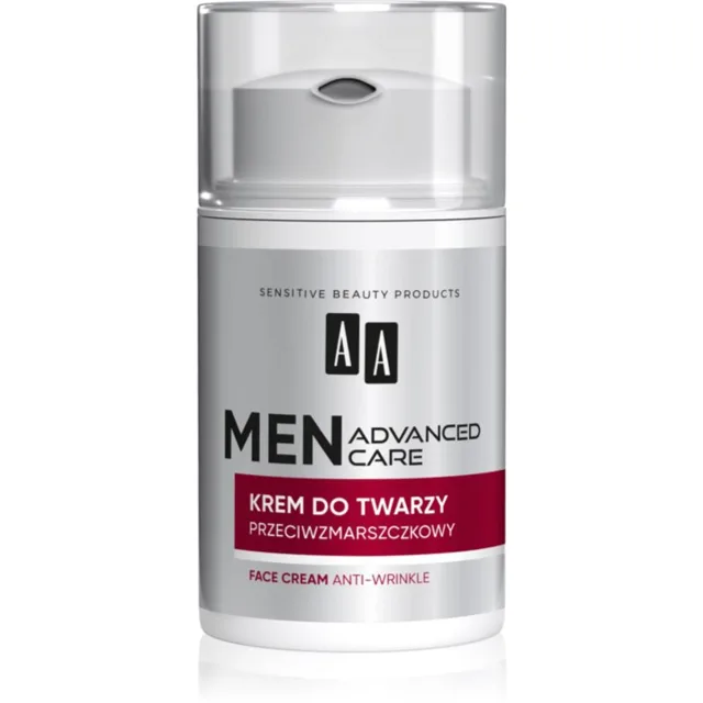 AA Cosmetics Men Advanced Care zpevňující krém pro obnovu pružnosti zralé pleti 40+ pro muže 50 ml