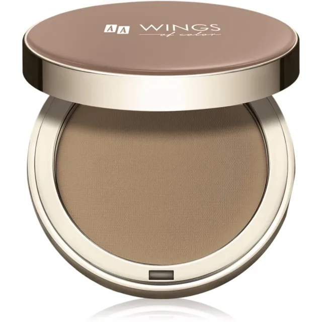 AA Wings of Color Satin Bronzer bronzer s matným efektem odstín 02 Natural Bronze 8 g
