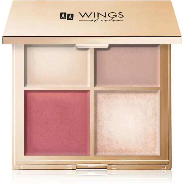 AA Wings of Color Star Secrets Gold Contour Palette konturovací paletka 5 g