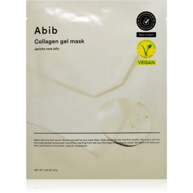 Abib Collagen Gel Mask Jericho Rose Jelly intenzivní hydrogelová maska se zpevňujícím účinkem 35 g