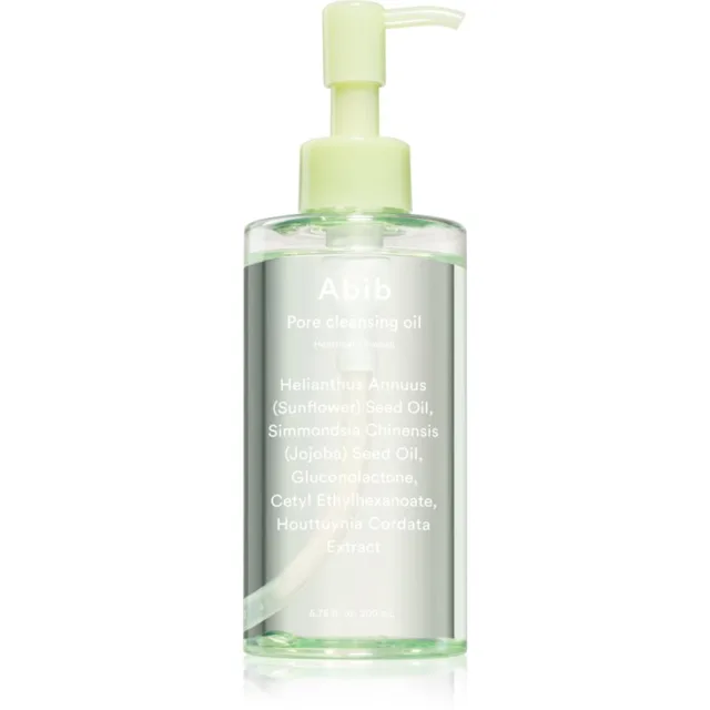 Abib Heartleaf Pore Cleansing Oil-wash jemný čisticí olej se zklidňujícím účinkem 200 ml