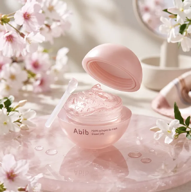 Abib - PDRN Collagen Lip Mask Glazed Jelly - Revitalizační maska na rty s kolagenem a PDRN - 11 g