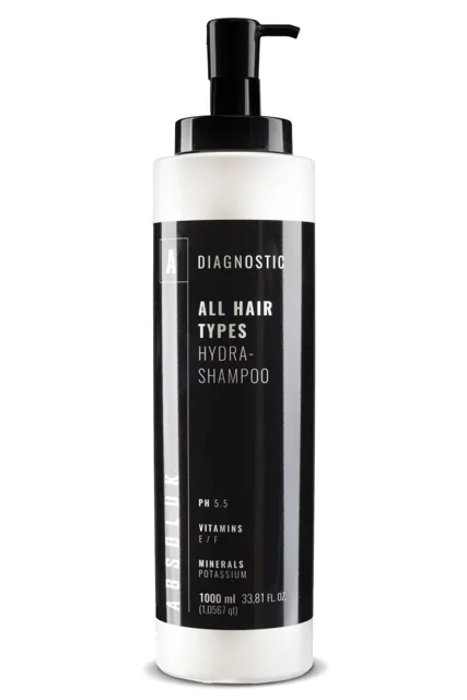 Absoluk Diagnostic All Hair Types Hydra-Shampoo 1000ml - Hydratační šampon
