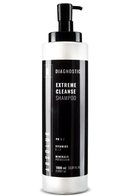 Absoluk Diagnostic Extreme Cleanse Shampoo 1000ml - Hloubkově čistící šampon