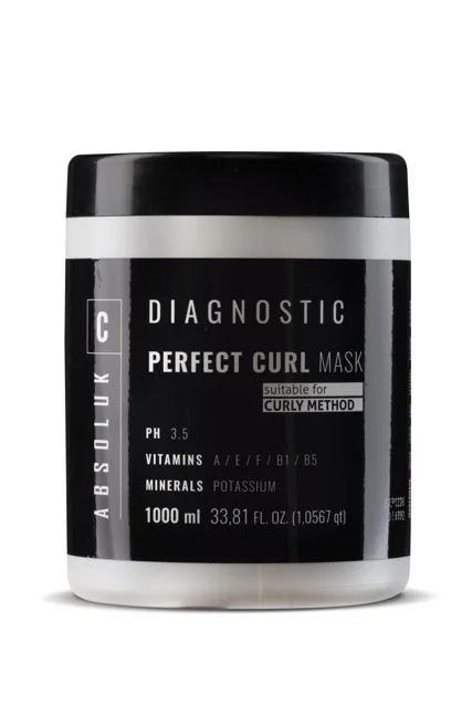 Absoluk Diagnostic Perfect Curl Mask 1000g - Maska pro dokonalé vlny