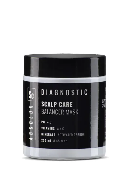 Absoluk Diagnostic Scalp Care Balancer Mask 250g - Maska na mastný vlas
