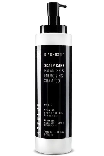 Absoluk Diagnostic Scalp Care Energizing Shampoo 1000ml - Šampon proti padání