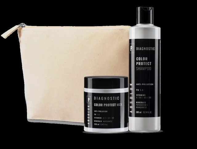 Absoluk Gift Set Curl - Set na vlnité vlasy šampon + maska + taštička