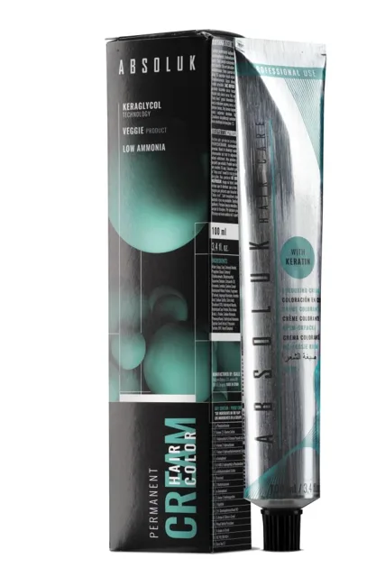 Absoluk Hair Color 100ml Absoluk Hair Color: 5.W Light Warm Chestnut