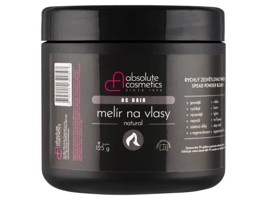 Absolute Cosmetics The natural Melír na vlasy 125 g