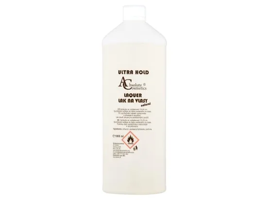 Absolute Cosmetics Ultra Hold lak na vlasy natural 1000 ml