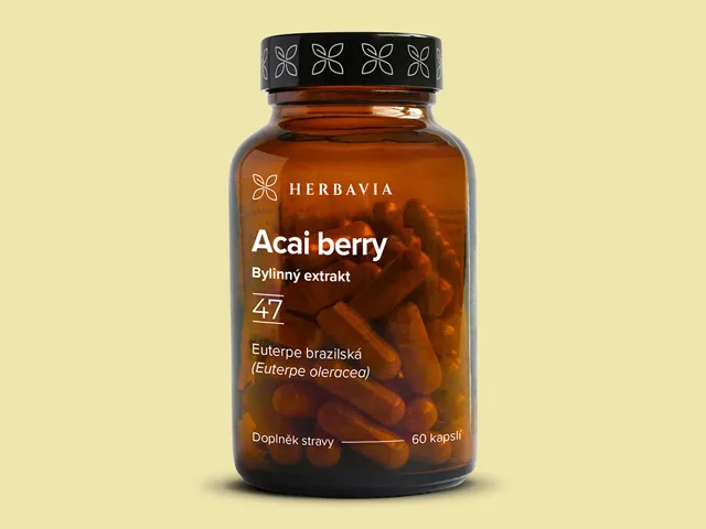 Acai berry bylinný extrakt 60 kapslí