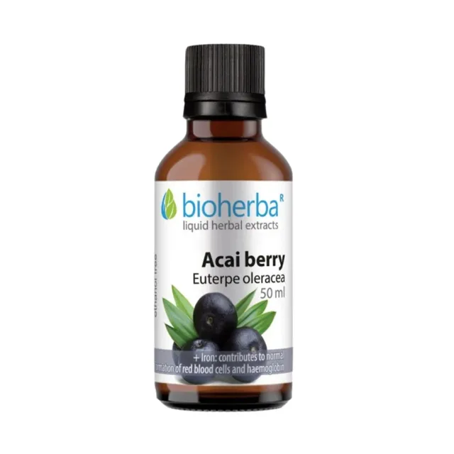 Acai bobule – tinktura kapky – 50 ml – Bioherba