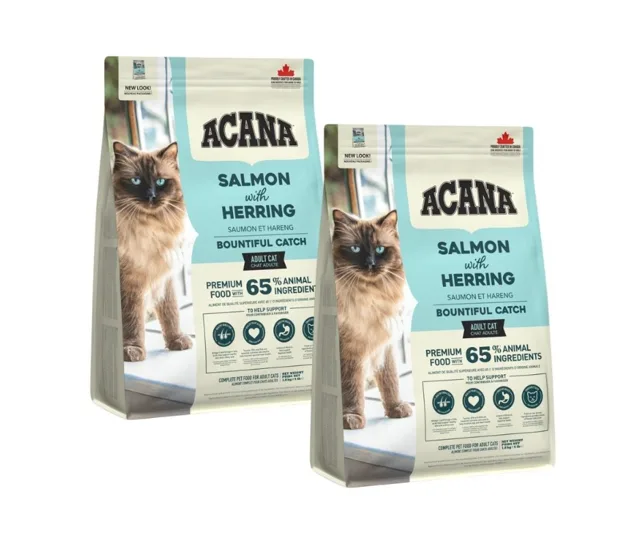 ACANA Bountiful Catch Cat 2x1,8 kg krmivo pro dospělé kočky