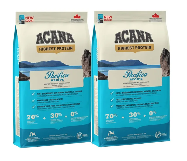 ACANA Pacifica Dog 2 x 11,4 kg