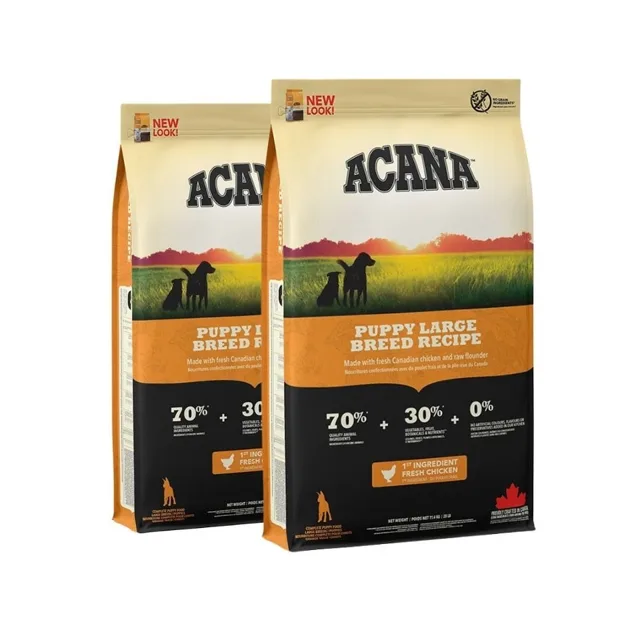 ACANA Puppy large breed 2 x 11,4 kg