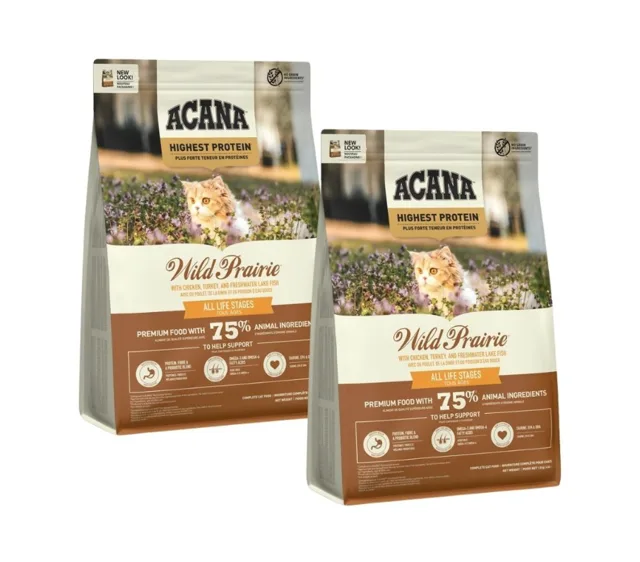 ACANA Wild Prairie Cat 2x1,8 kg  krmivo pro kočky