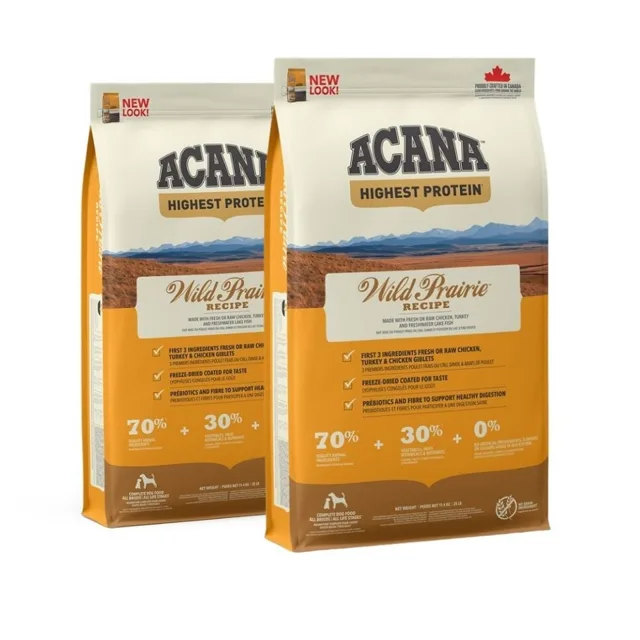 ACANA Wild Prairie Dog 2 x 11,4 kg