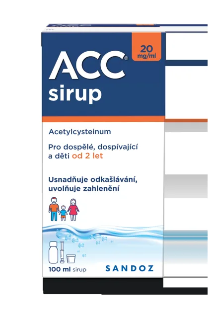 ACC 20 mg/ml sir. 1 x 100 ml