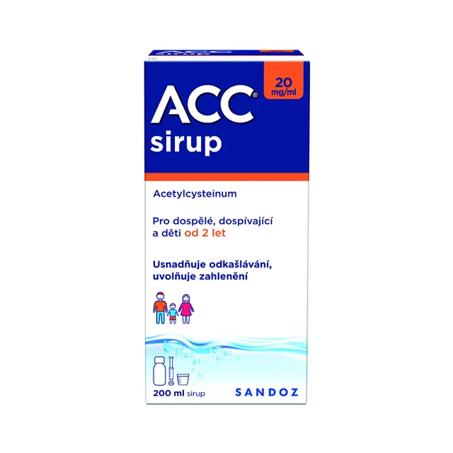 ACC 20 mg sirup 200 ml