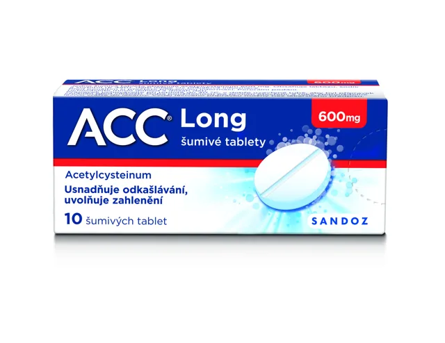 ACC Long 600mg 10 šumivých tablet