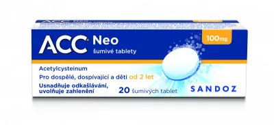 ACC NEO POR 100MG TBL EFF 20