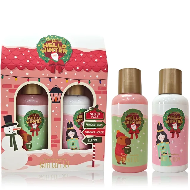 Accentra Dárková sada koupelová Hello Winter 2 x 100 ml