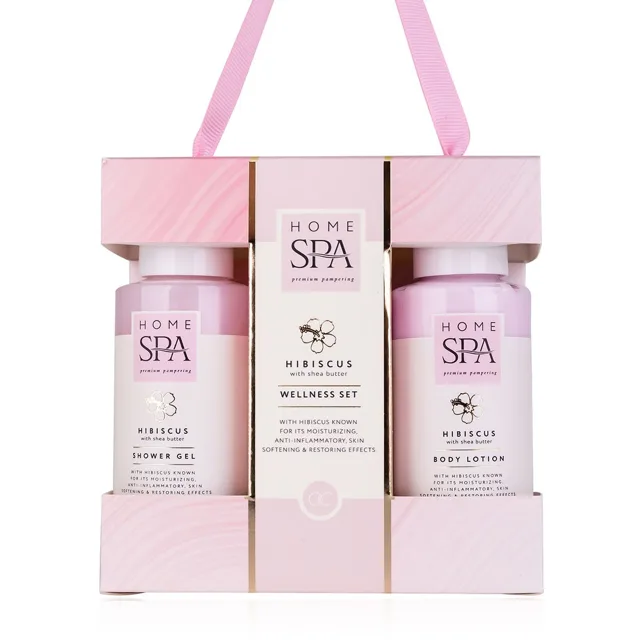 Accentra Dárková sada koupelové péče Hibiscus Home Spa