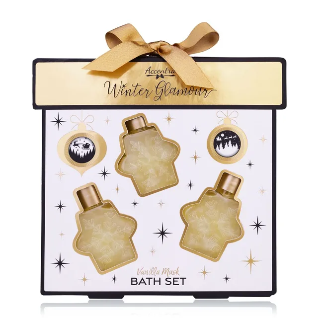 Accentra Dárková sada koupelové péče Winter Glamour 3 x 30 ml